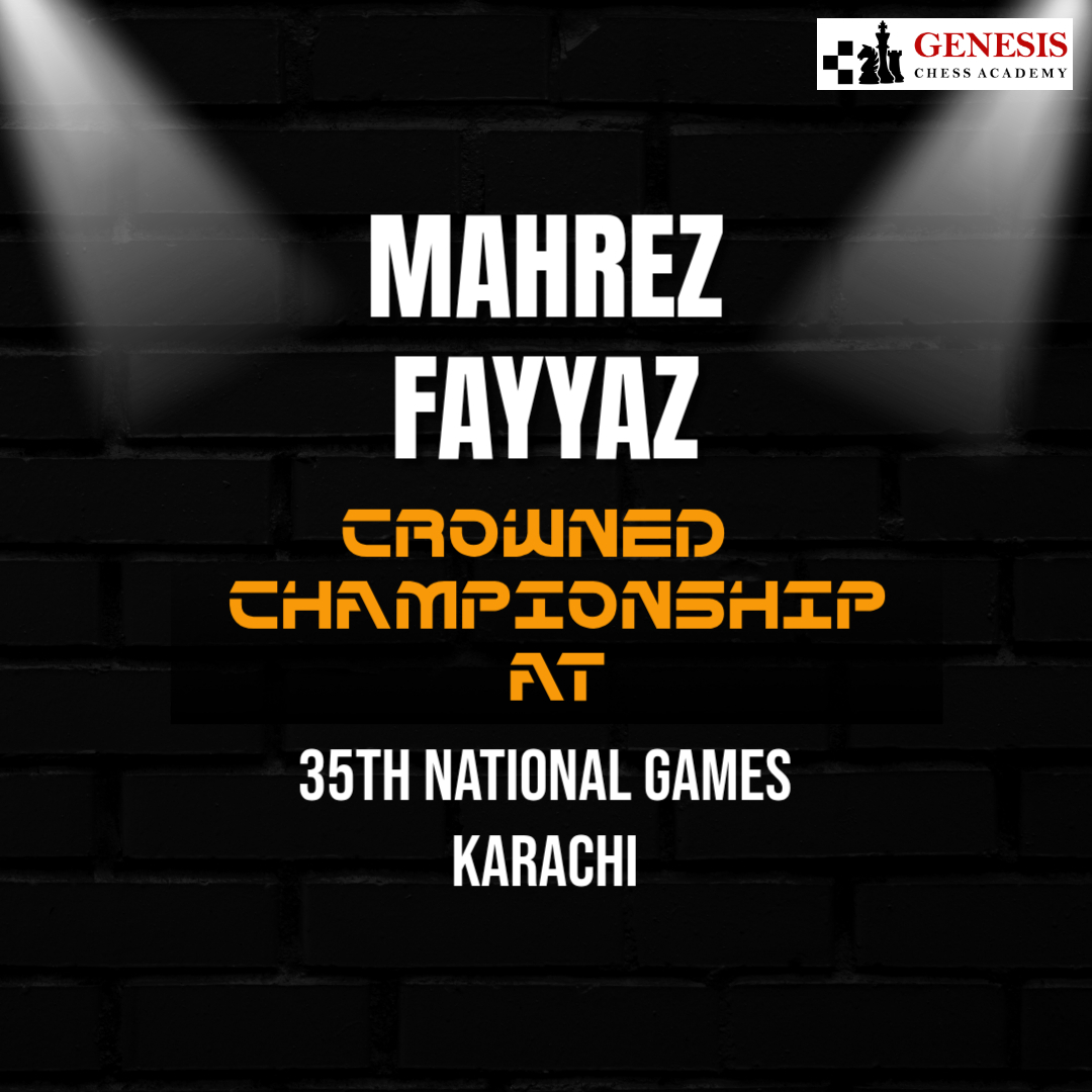 Mahrez Fayyaz Crowned Champion at 35th National Games Karachi