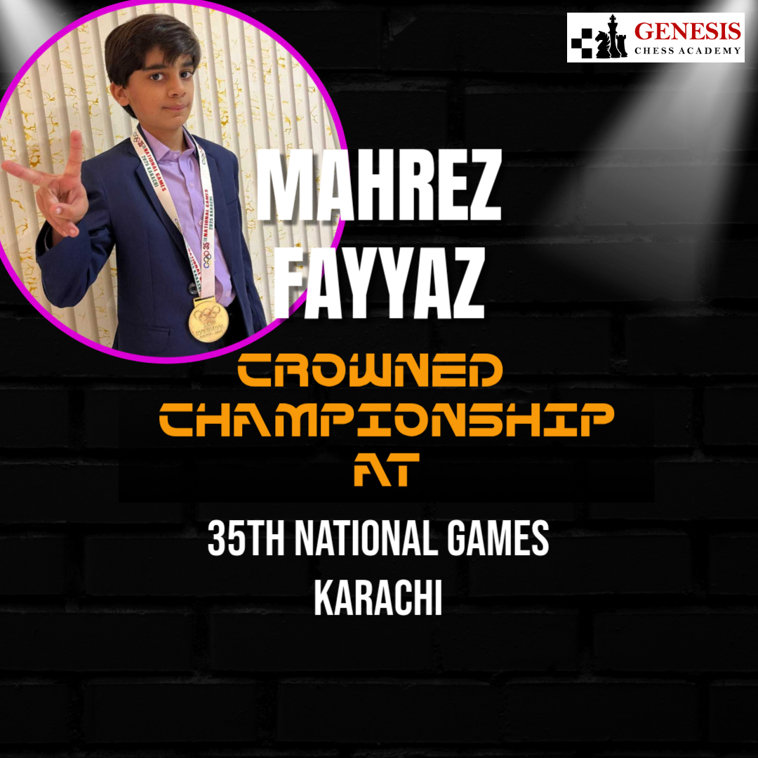 Mahrez Fayyaz Crowned Champion at 35th National Games Karachi
