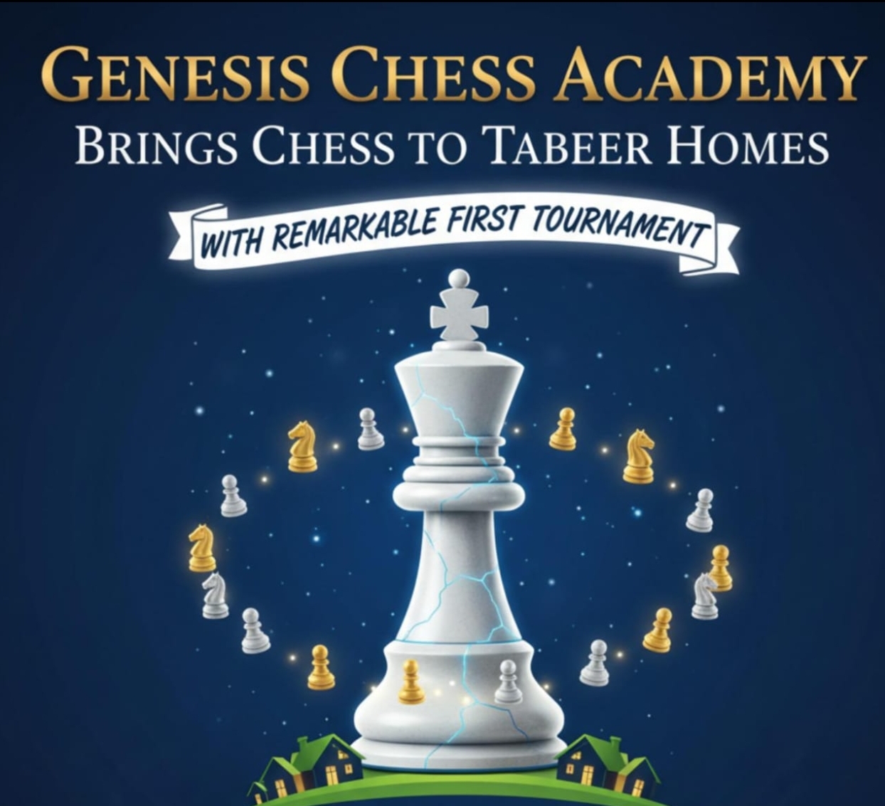 Genesis Chess Academy Brings Chess to Tabeer Homes with Remarkable First Tournament